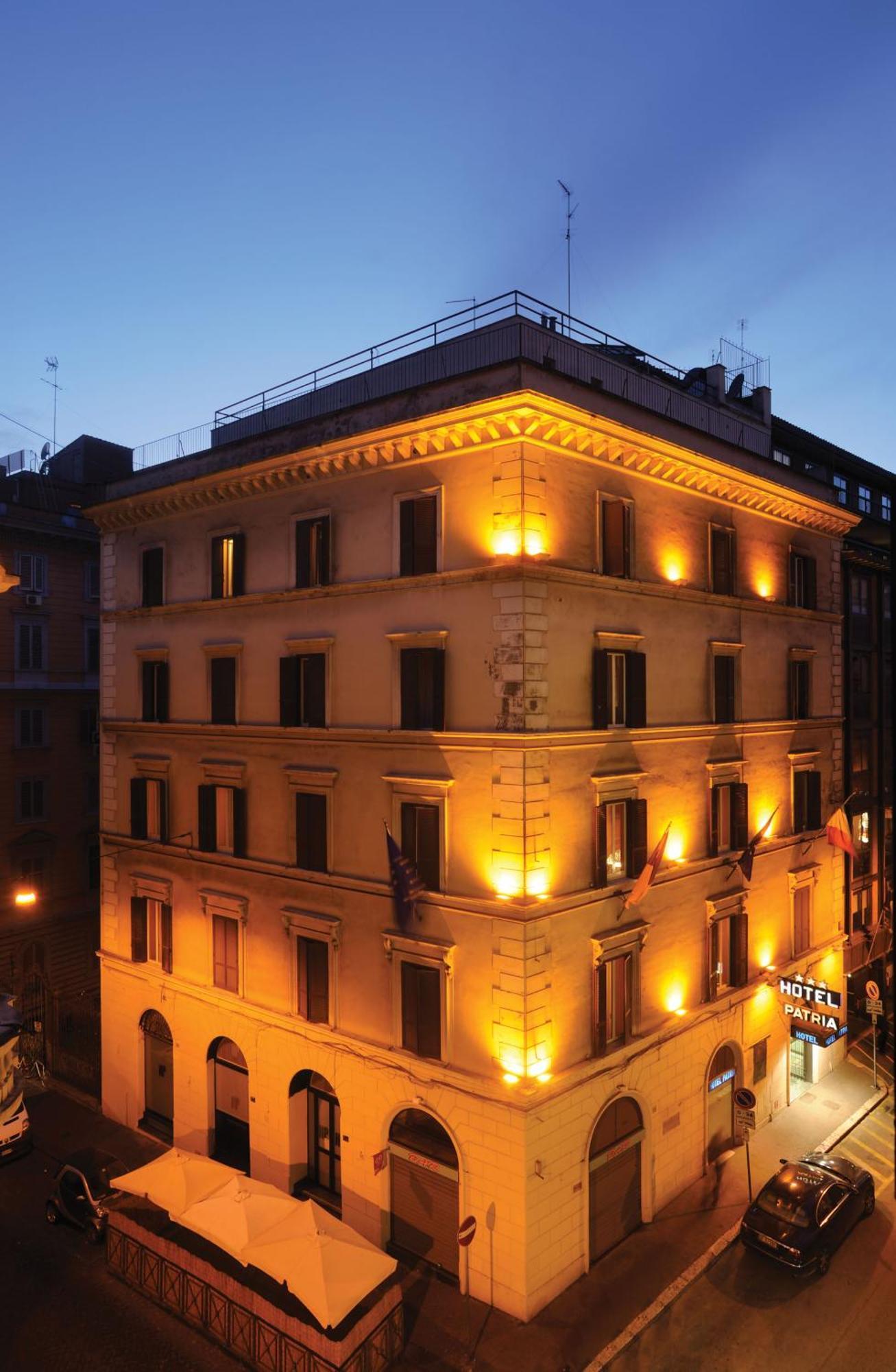 Hotel Patria Roma Exterior foto