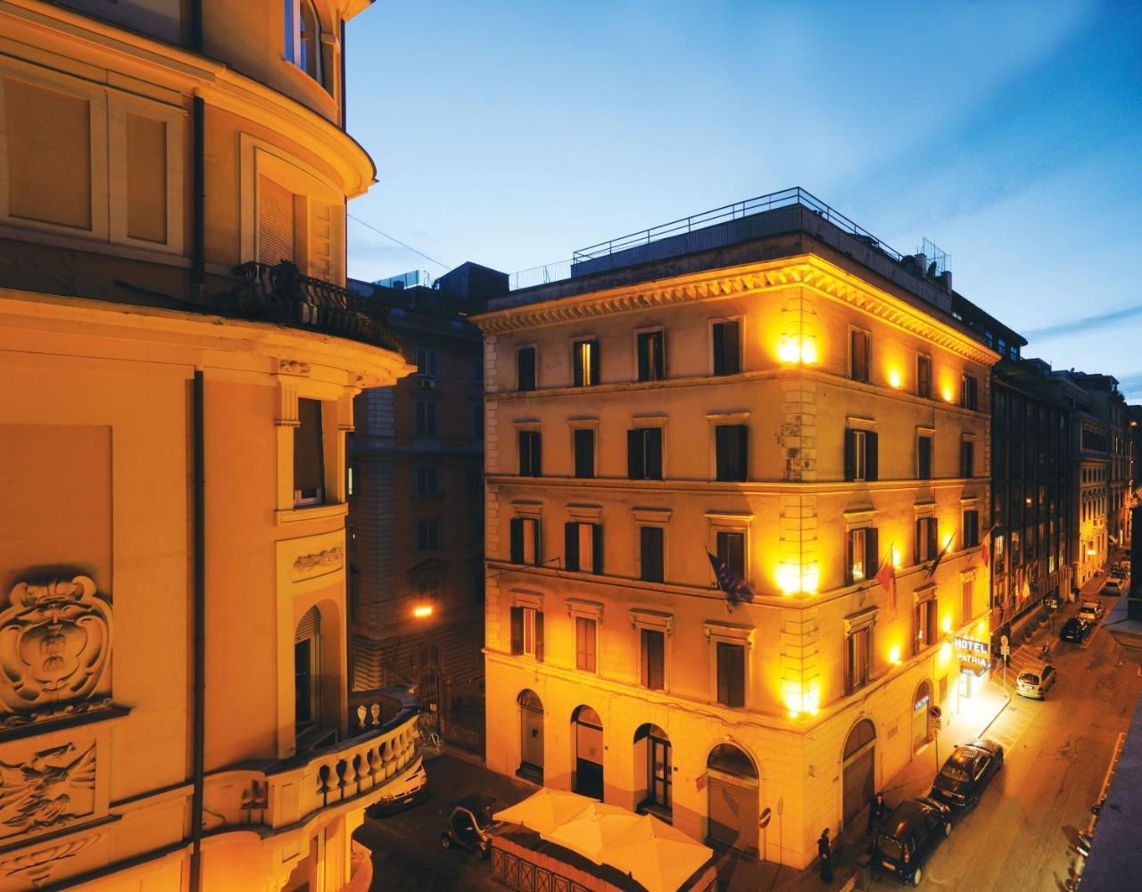 Hotel Patria Roma Exterior foto